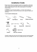 Preview for 5 page of Aston Global Orbitus SEN980 Installation And Owner'S Manual