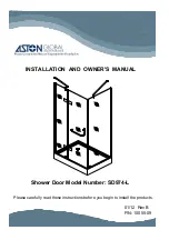 Aston Global SD974-L Installation And Owner'S Manual preview