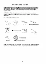 Предварительный просмотр 5 страницы Aston Global SEB976 Installation And Owner'S Manual