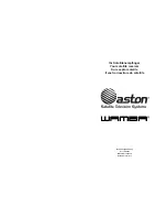 Aston Global Wamba User Manual preview