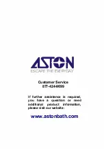 Preview for 27 page of Aston Global Zenarch SDR981 Installation And Owner'S Manual