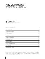 Preview for 2 page of ASTON HARALD M32 CATAMARAN Assembly Manual