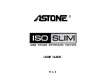 Предварительный просмотр 1 страницы Astone ISO SLIM User Manual