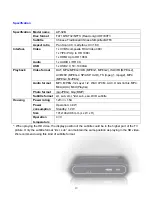 Preview for 20 page of Astone Media Gear AP-32B User Manual