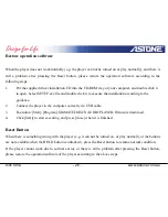 Preview for 26 page of Astone Xinc Ultra User Manual