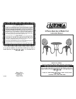 Preview for 1 page of Astonica 50100039 Instruction Manual