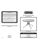 Astonica 50100091 Instruction Manual preview