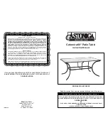 Astonica 50100222 Instruction Manual preview