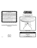 Preview for 1 page of Astonica 50100232 Instruction Manual