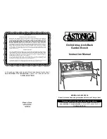 Astonica 50101014 Instruction Manual preview