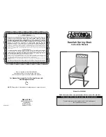 Preview for 1 page of Astonica 50102663 Instruction Manual