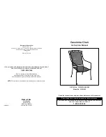 Preview for 1 page of Astonica 50103306 Instruction Manual