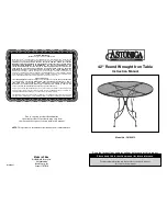 Astonica 50104012 Instruction Manual preview