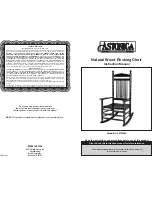 Preview for 1 page of Astonica 50104296 Instruction Manual