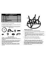 Preview for 2 page of Astonica 50105082 Assembly Instructions