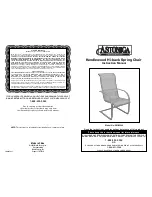 Preview for 1 page of Astonica 50105532 Instruction Manual