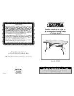 Astonica 50105629 Instruction Manual preview