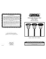 Astonica 50402521 Instruction Manual preview