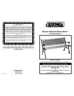 Astonica Maryanne Instruction Manual preview