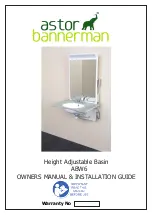 Preview for 1 page of Astor-Bannerman ABW6 Owner'S Manual & Installation Manual