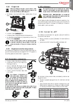 Предварительный просмотр 21 страницы Astoria 1GR Use And Maintenance Manual, Instructions For The User