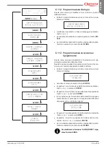 Предварительный просмотр 23 страницы Astoria 1GR Use And Maintenance Manual, Instructions For The User