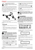 Предварительный просмотр 30 страницы Astoria 1GR Use And Maintenance Manual, Instructions For The User