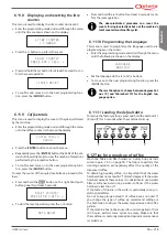 Предварительный просмотр 55 страницы Astoria 1GR Use And Maintenance Manual, Instructions For The User