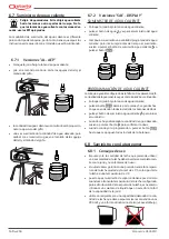 Предварительный просмотр 140 страницы Astoria 1GR Use And Maintenance Manual, Instructions For The User