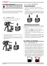 Предварительный просмотр 170 страницы Astoria 1GR Use And Maintenance Manual, Instructions For The User