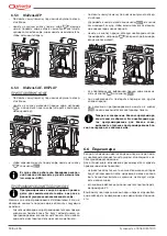 Предварительный просмотр 198 страницы Astoria 1GR Use And Maintenance Manual, Instructions For The User