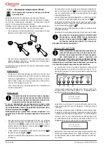 Предварительный просмотр 210 страницы Astoria 1GR Use And Maintenance Manual, Instructions For The User