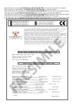 Preview for 4 page of Astoria AEP Series Use And Maintenance Manual