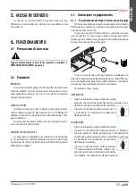 Предварительный просмотр 17 страницы Astoria AEP Use And Maintenance Manual, Instructions For The User