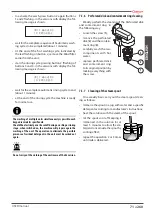 Предварительный просмотр 71 страницы Astoria AEP Use And Maintenance Manual, Instructions For The User