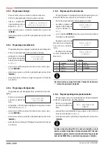 Предварительный просмотр 208 страницы Astoria AEP Use And Maintenance Manual, Instructions For The User