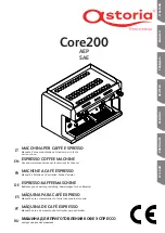 Astoria Core200 Use And Maintenance Manual And Instructions For Installation предпросмотр