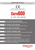 Preview for 1 page of Astoria Core600 AEP Use And Maintenance Manual, Instructions For The User