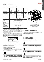 Preview for 15 page of Astoria Core600 AEP Use And Maintenance Manual, Instructions For The User