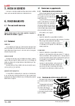 Preview for 16 page of Astoria Core600 AEP Use And Maintenance Manual, Instructions For The User