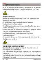 Preview for 126 page of Astoria Core600 AEP Use And Maintenance Manual, Instructions For The User