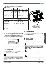 Preview for 135 page of Astoria Core600 AEP Use And Maintenance Manual, Instructions For The User