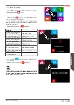 Preview for 147 page of Astoria Core600 AEP Use And Maintenance Manual, Instructions For The User