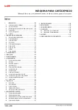 Preview for 168 page of Astoria Core600 AEP Use And Maintenance Manual, Instructions For The User