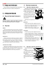 Preview for 256 page of Astoria Core600 AEP Use And Maintenance Manual, Instructions For The User