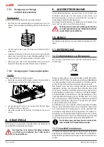 Preview for 122 page of Astoria Core600 AL Use And Maintenance Manual