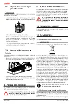 Preview for 152 page of Astoria Core600 AL Use And Maintenance Manual