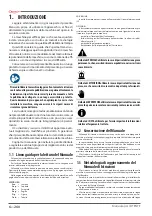 Preview for 6 page of Astoria GREEN LINE Plus 4 You TS SAEP Use And Maintenance Manual, Instructions For The User