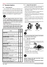 Preview for 36 page of Astoria GREEN LINE Plus 4 You TS SAEP Use And Maintenance Manual, Instructions For The User