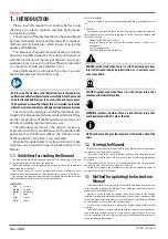 Preview for 42 page of Astoria GREEN LINE Plus 4 You TS SAEP Use And Maintenance Manual, Instructions For The User